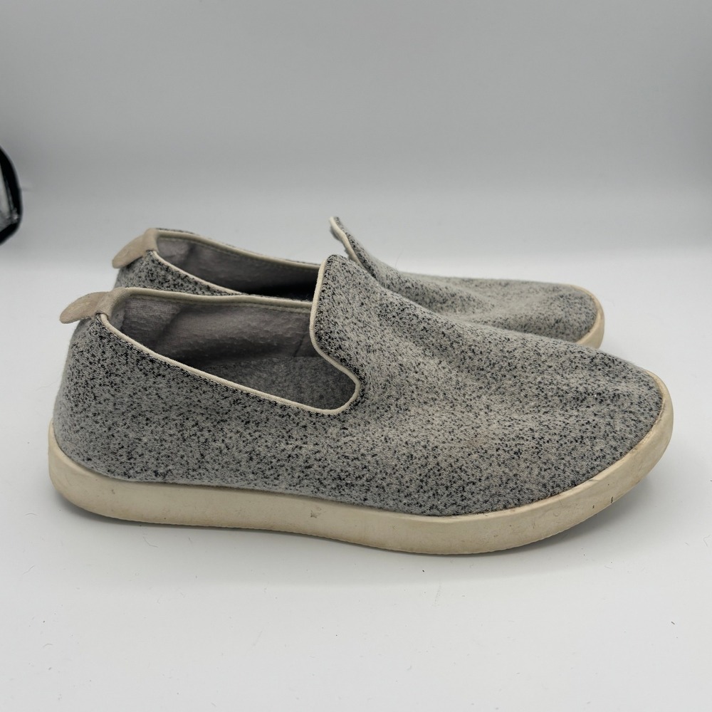 Allbirds Wool Loungers Women Sz 8 Gray Slip On Comfort Eco-Friendly Shoes
